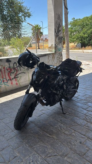 Yamaha MT-07 Negra