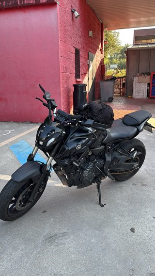 Yamaha MT-07 Negra