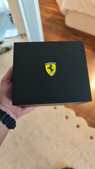Orologio Ferrari Cronografo Nero e Rosso