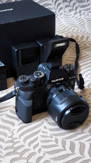 Fujifilm X-T2 + Lente XF 18-55mm + Acessórios