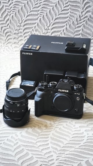 Fujifilm X-T2 + Lente XF 18-55mm + Acessórios