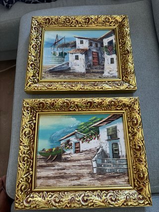 2 Cuadros Decorativos Marinos