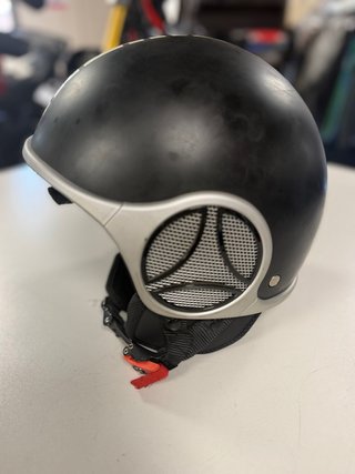 Casco Momo Negro Mate T. XS
