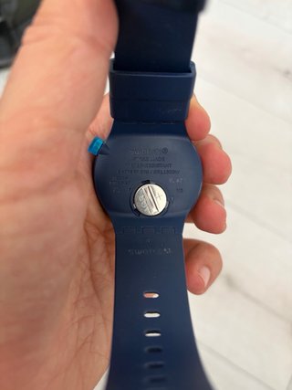Orologio Swatch Azul Indigo Glow con scatola