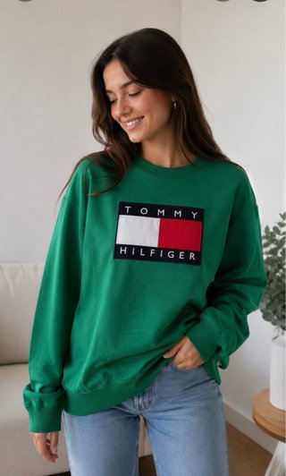 Sudadera Columbia Blanca y Negra Talla Única