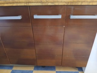 Puertas de cocina de madera