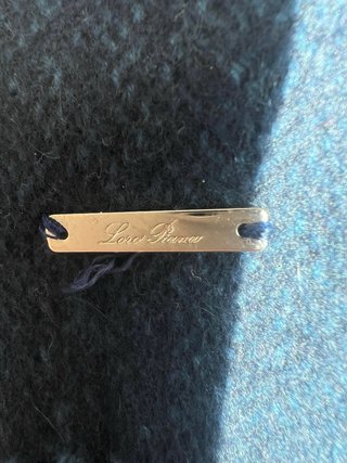 Bufanda Loro Piana Azul Bebé Cachemir