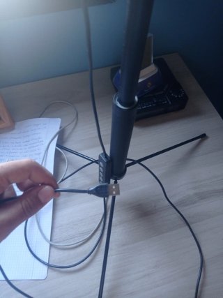 Foco LED Aro con Soporte para Móvil