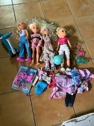 Lote Muñecas Nancy con Accesorios