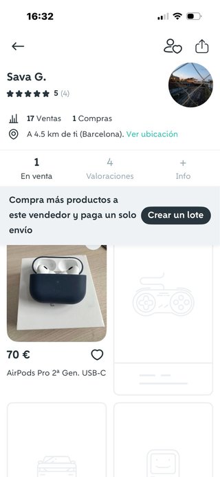 AirPods Pro 2ª Gen. USB-C Azul Marino