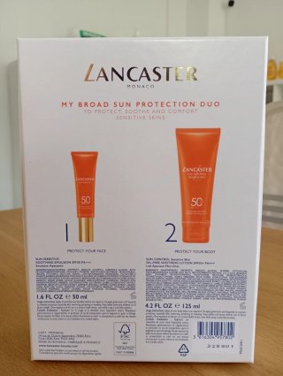 Lancaster Sun Control Set SPF 50