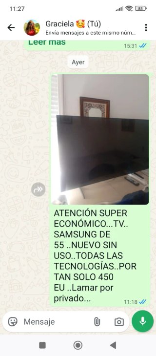 TV Samsung 55 Nuevo
