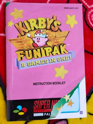 Kirby's Fun Pak Super Nintendo PAL