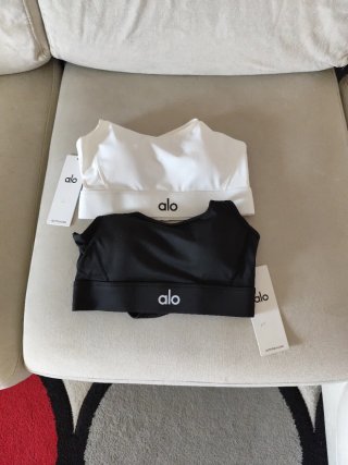 Alo Top Sportswear Bianco e Nero