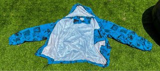 Cortavientos Lacoste x Polaroid Azul