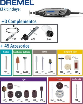 Dremel 4250 herramienta rotativa potente versátil