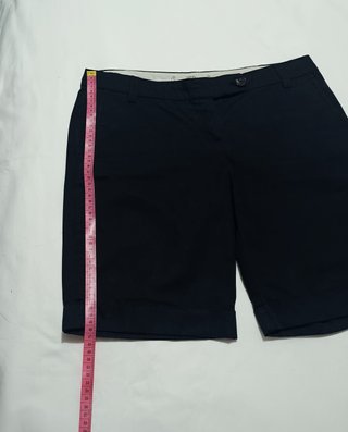 Pantalón Corto Mango Negro Vestir – Talla 40