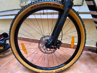 Ruedas Bici 29 Syncros con Neumáticos y Discos