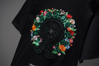 Camiseta Chrome Hearts Negra