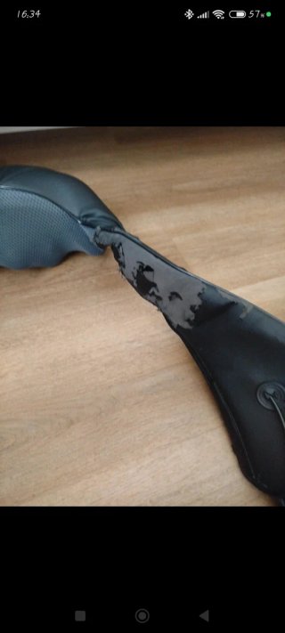 Masajeador de cuello negro