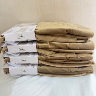 4 Tende Velluto Beige, tessuto coprente. 140x280cm