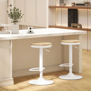Juego 2 Taburetes Altos Cocina Regulables