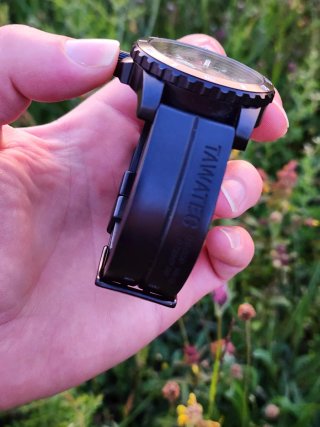 Reloj swiss made Militar Titanio Negro PVD 300m