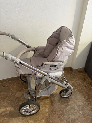 Carro Bebecar con capazo y silla  Regalo funda
