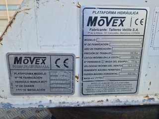 CAMIÓN CESTA 16m - NISSAN CABSTAR