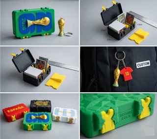 Pack Intercambio, llavero+caja personalizada