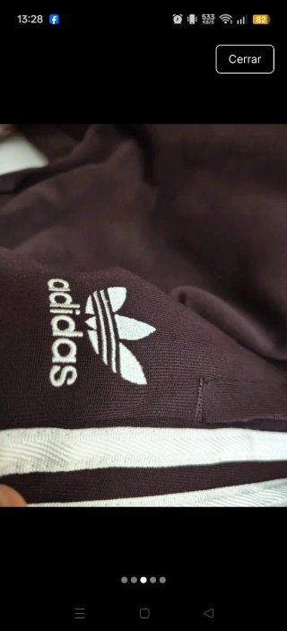 Chándal original Adidas Granate burdeos