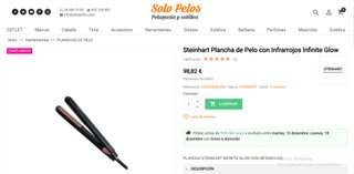 Plancha Pelo Steinhart Infinite Glow Precintada