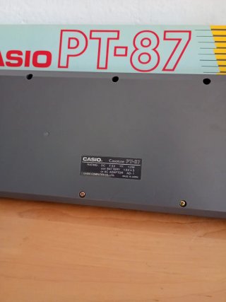 Órgano Casio PT-87 Vintage