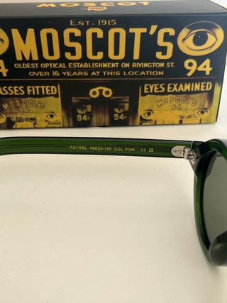 Moscot Foygel Pine Green occhiali da sole