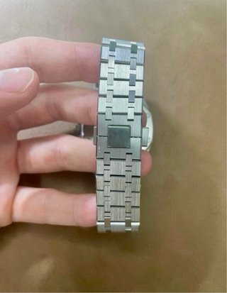 Seiko Mod Royal Oak Cronógrafo Azul