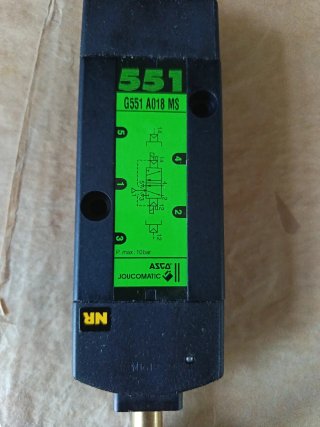 Elettrovalvola ASCO JOUCOMATIC G551A018MS NUOVA