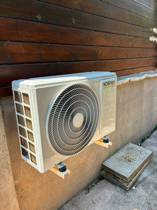 Instalación Aires acondicionados ventiladores