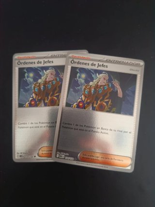 Playset 2x Órdenes de Jefes - Getchis Reverse