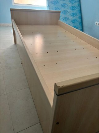 Estructura Cama Juvenil con Cajones