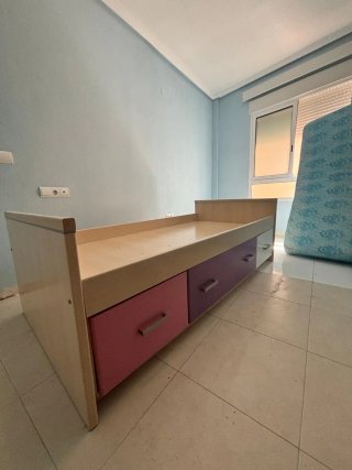Estructura Cama Juvenil con Cajones