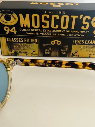 Moscot Foygel Sun Citron Tortoise