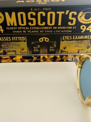 Moscot Foygel Sun Citron Tortoise