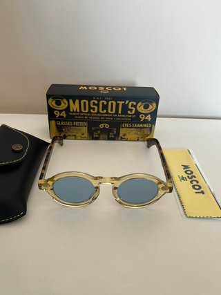 Moscot Foygel Sun Citron Tortoise