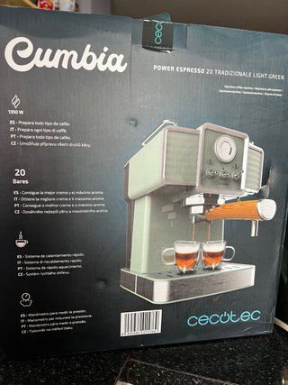 Cafetera Espresso Cumbia Mint