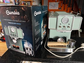 Cafetera Espresso Cumbia Mint