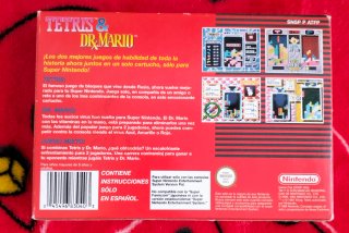 Tetris & Dr. Mario Super Nintendo PAL