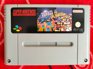 Tetris & Dr. Mario Super Nintendo PAL