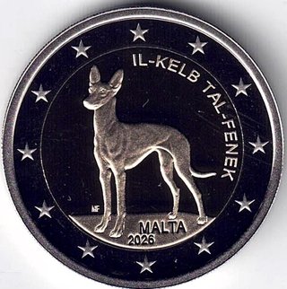 Monedas 2*2€ Malta 2026 Valletta Proof y Coincard