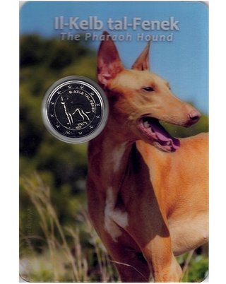 Monedas 2*2€ Malta 2026 Valletta Proof y Coincard