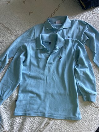 Uniformes Escolares Polo Azul (2 uds)